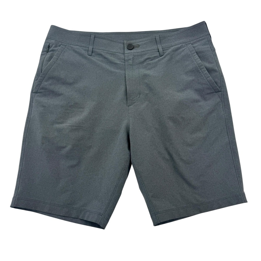 Public Rec Shorts Mens 32 Gray Performance Stretch Athletic Golf Workout